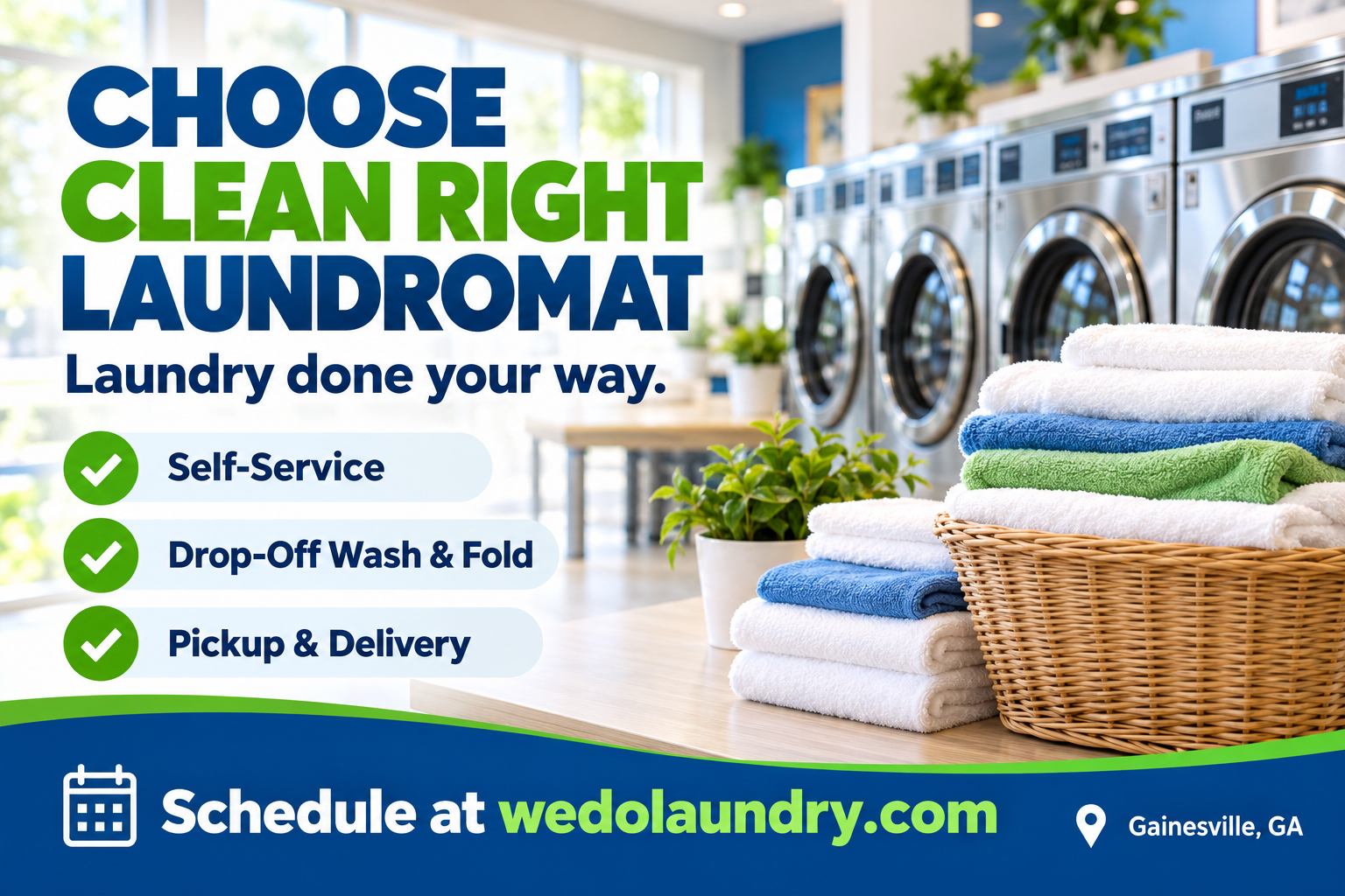 Fresh Laundry, Done Your Way
