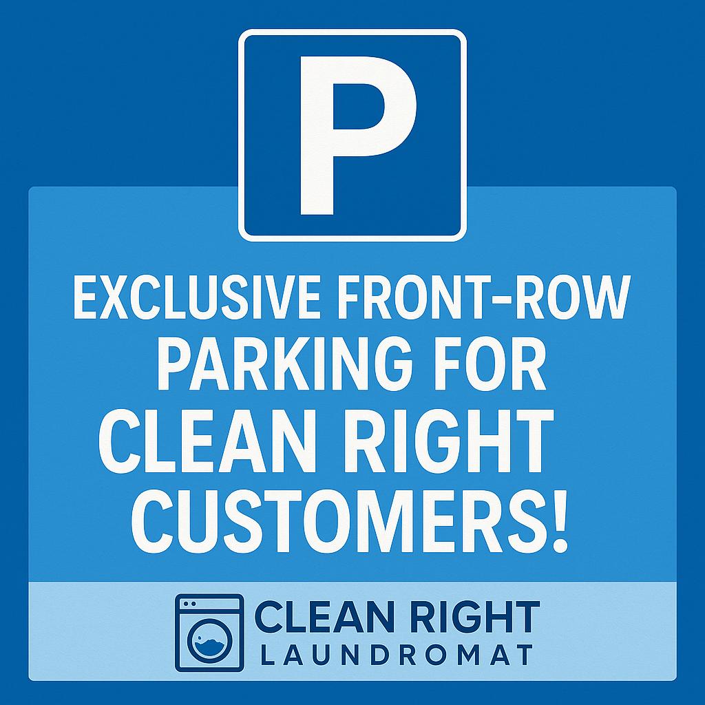 Clean Right Parking Graphic