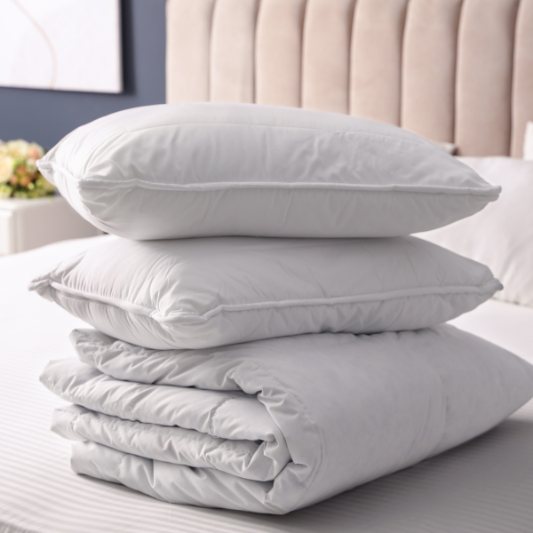 comforters and pillows